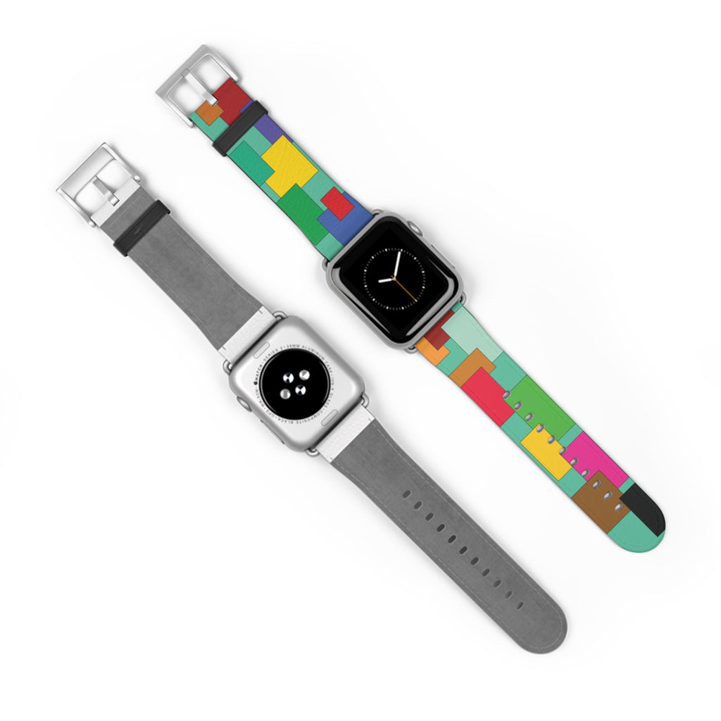 Squares and Rectangles Watch Band