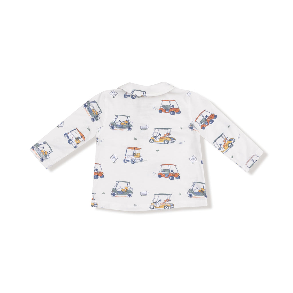 Zooming Golf Carts - Polo with Cargo Pants
