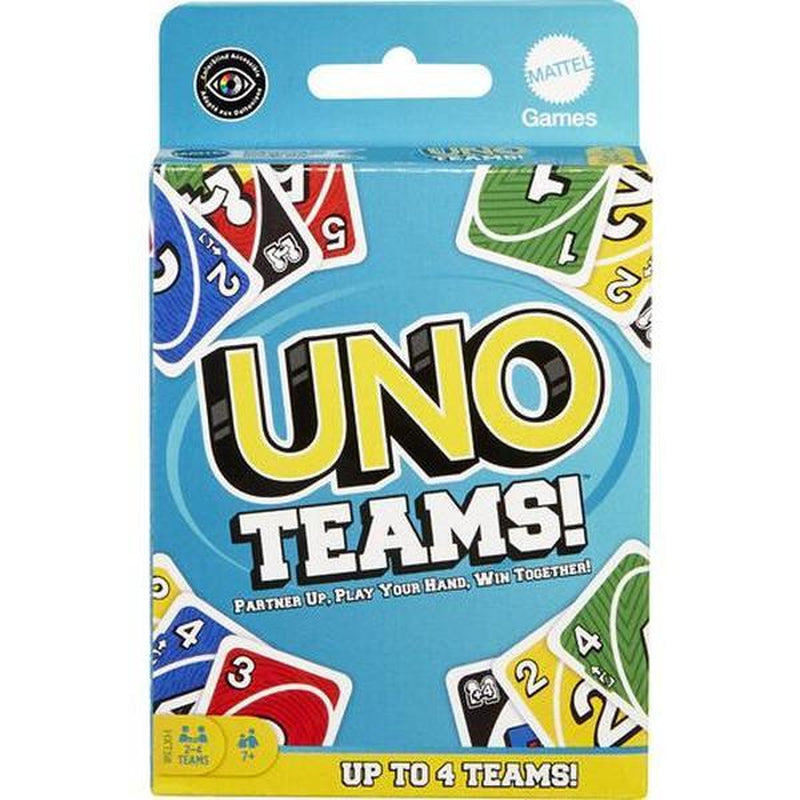 Mattel Games - UNO: Teams [COLLECTIBLES] Card Game, Table Top Game