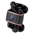 [4 Pods] 2-In-1 J40 Wireless Earbuds | 2 Pairs in 1 Case | Perfect for Couples & Gifting | 120H Battery - Black/White