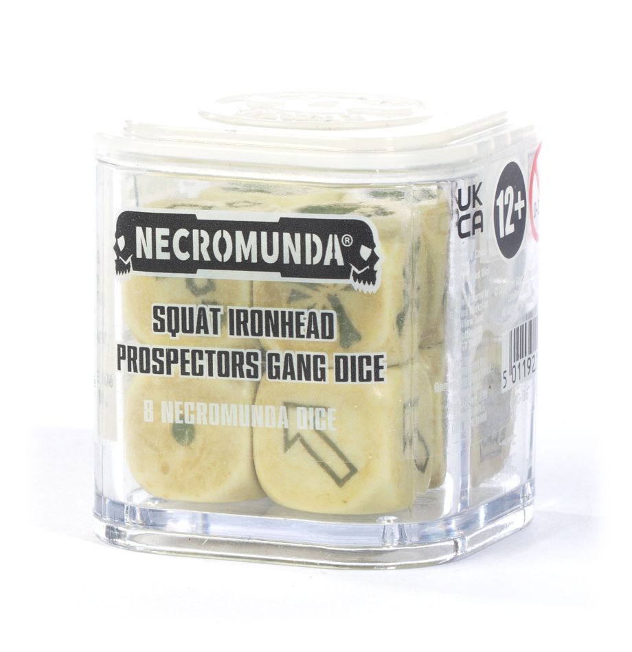 Necromunda: Ironhead Squat Prospectors Gang - Dice Set