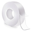Double Sided Tape Heavy Duty(9.85Ft), Nano Double Sided Adhesive Tape, Clear Mounting Tape Picture Hanging Adhesive Strips.