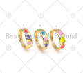 Enamel Star and Smiley Face Adjustable Ring, Sku#LD148