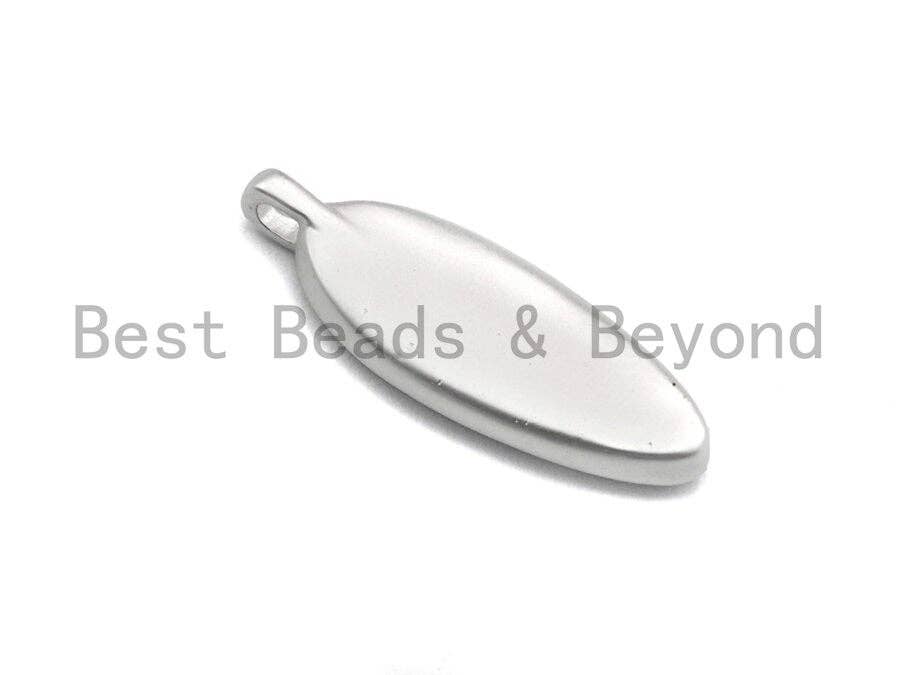 CZ Micro Pave Leaf With White Pearl Pendant,Cubic Zirconia Leaf Charm, Silver/Gold Pendant, 9x26mm, sku#Y215