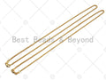 18K Gold Filled Solid Rope Chain Necklace, sku#JD06