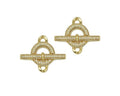 CZ Round Bar Bolt Pendant, Sku#LD219