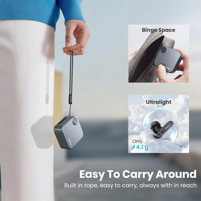 Siawag 2026 New Wireless Bluetooth Earbuds, 12.4 Mm Custom Dynamic Driver, 42 Db Active Noise Cancellation, 4 HD Mics with Clear Voice Technology