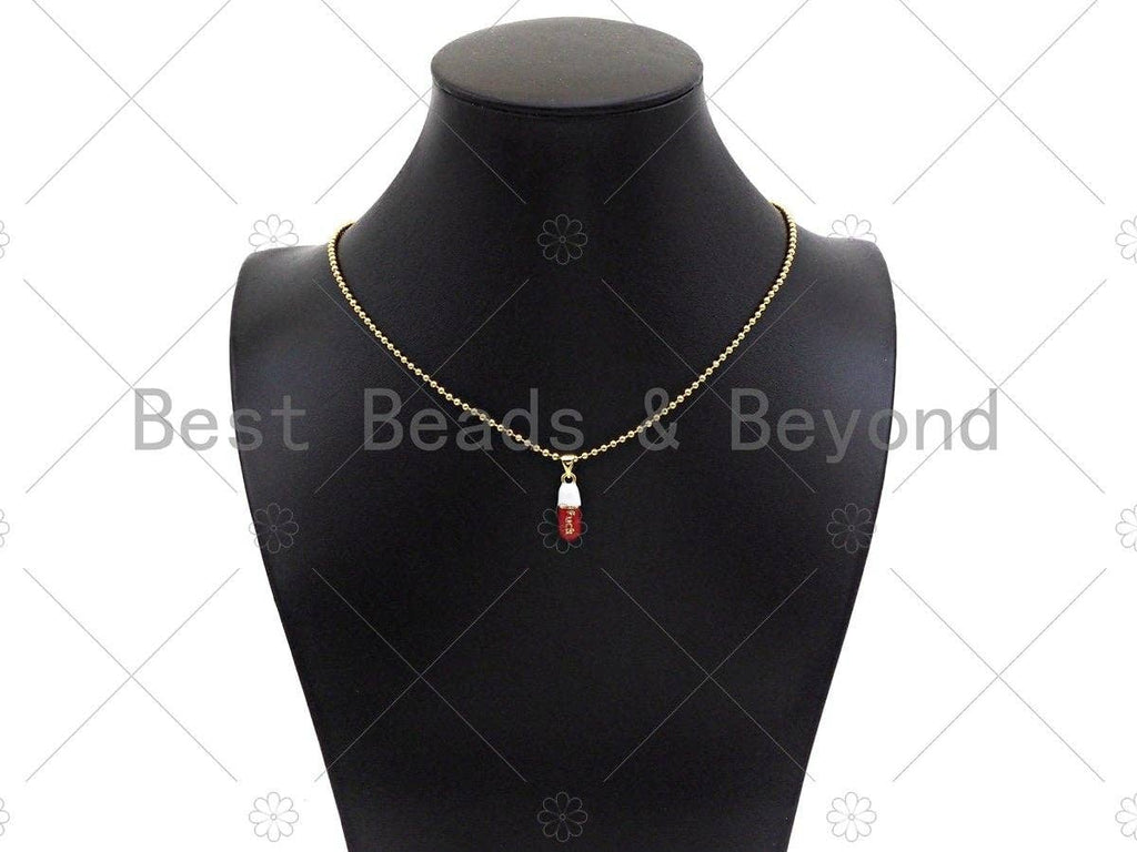 Enamel Colorful Pill Shape Pendant Charm,F**K Word Pink Turquoise Black Red Cobalt Enamel Jewelry,6x17mm,Sku#LK287