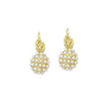 Cute White Pearl Pineapple Pendant charm, Sku#A514