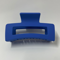 Blue Matte Hair Clip