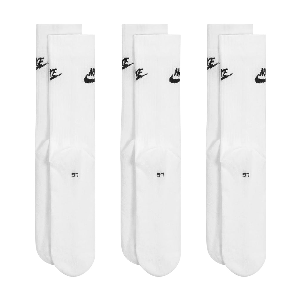 Chaussettes Nike Sportswear Everyday Essential (lot de 3) - Blanc