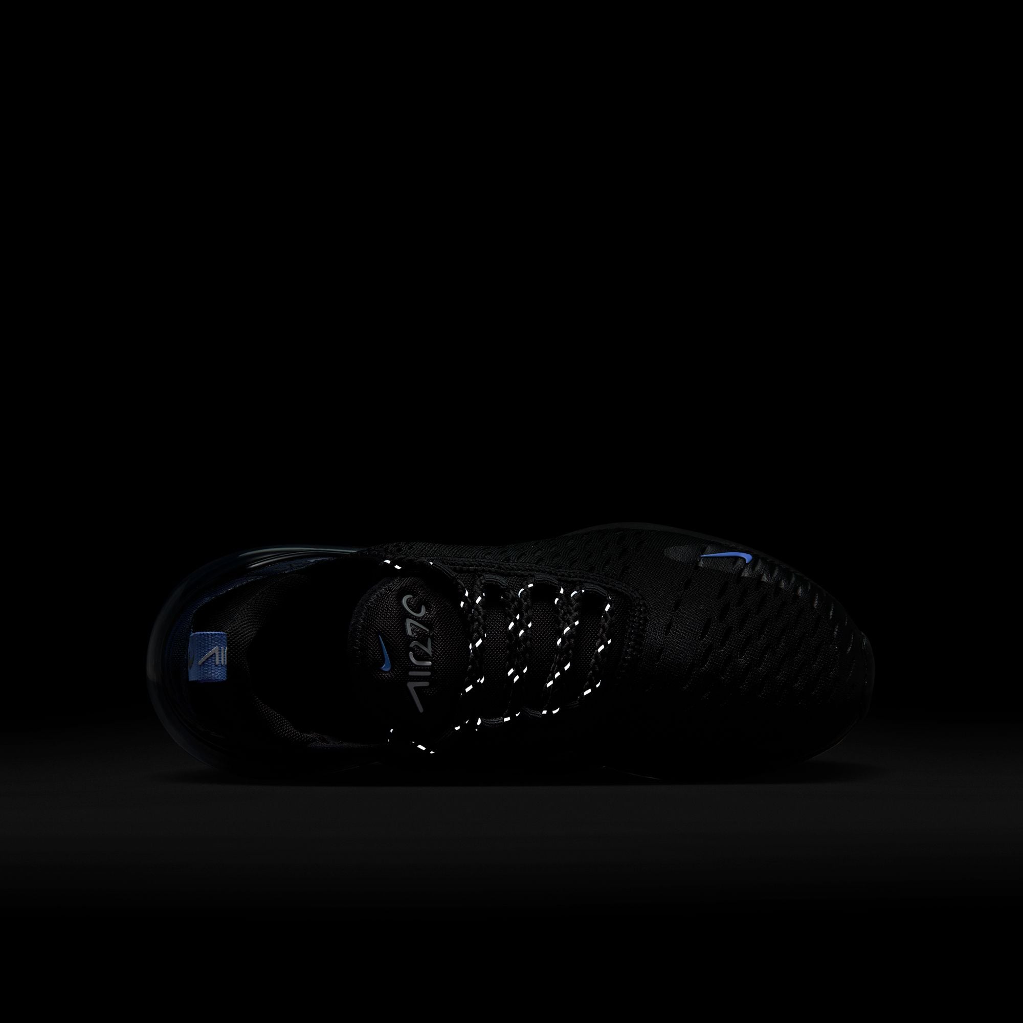 Nike Big Kids Air Max 270 - Black/Royal Pulse