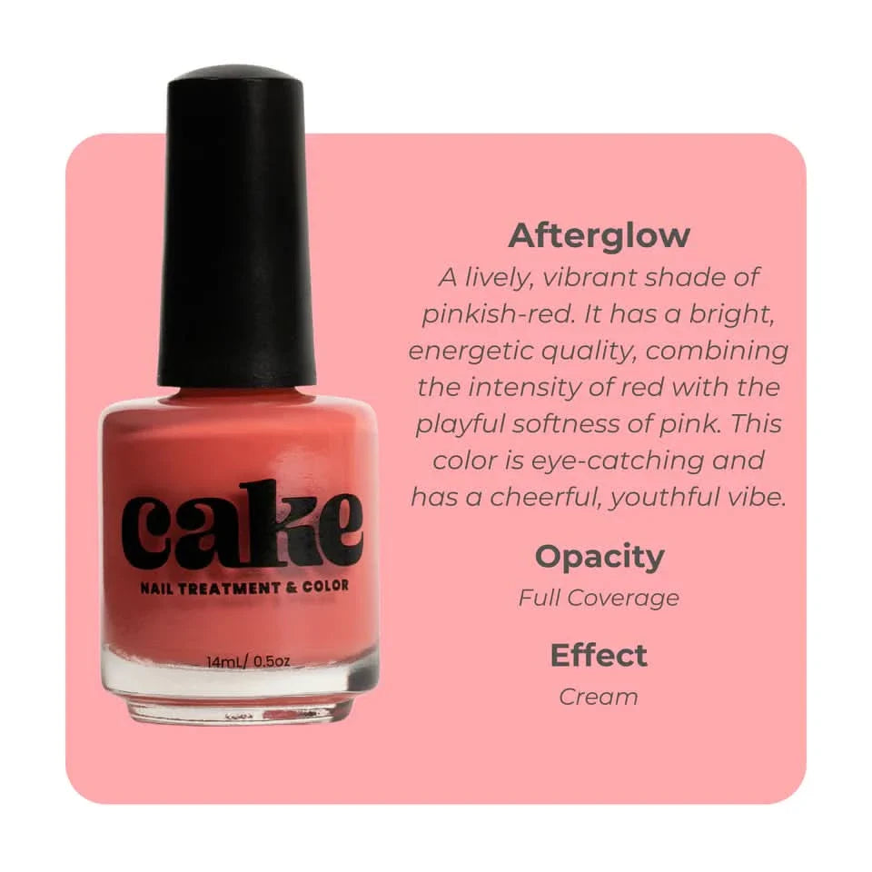 CAKE Nail Strengthening Polish - Afterglow