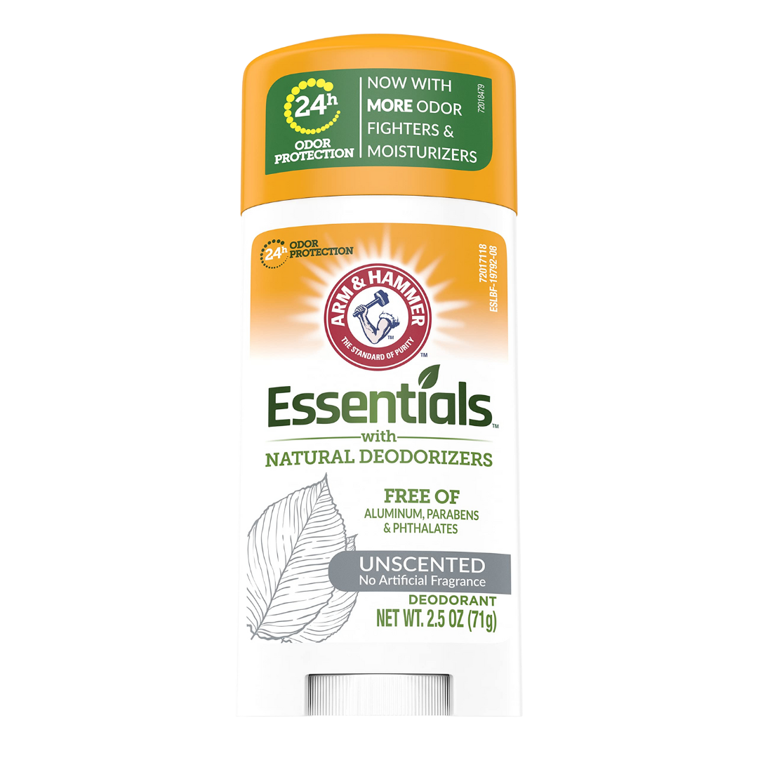 Arm & Hammer Essentials Deodorant Unscented (2.5 oz)