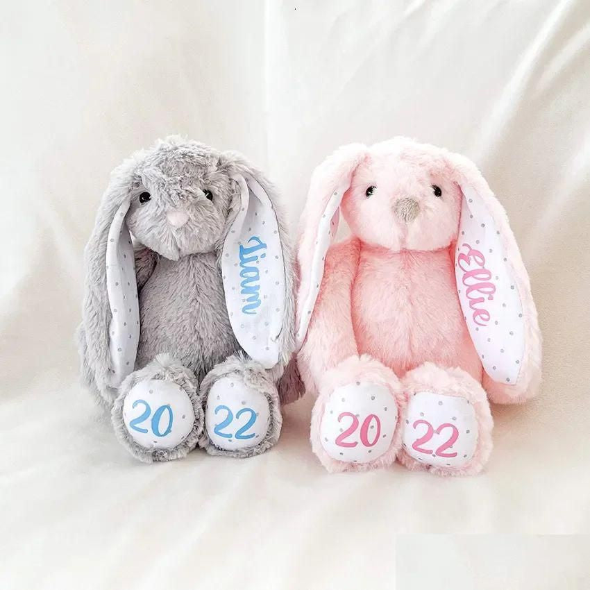 Sublimation blank ears & feet Easter bunny doll