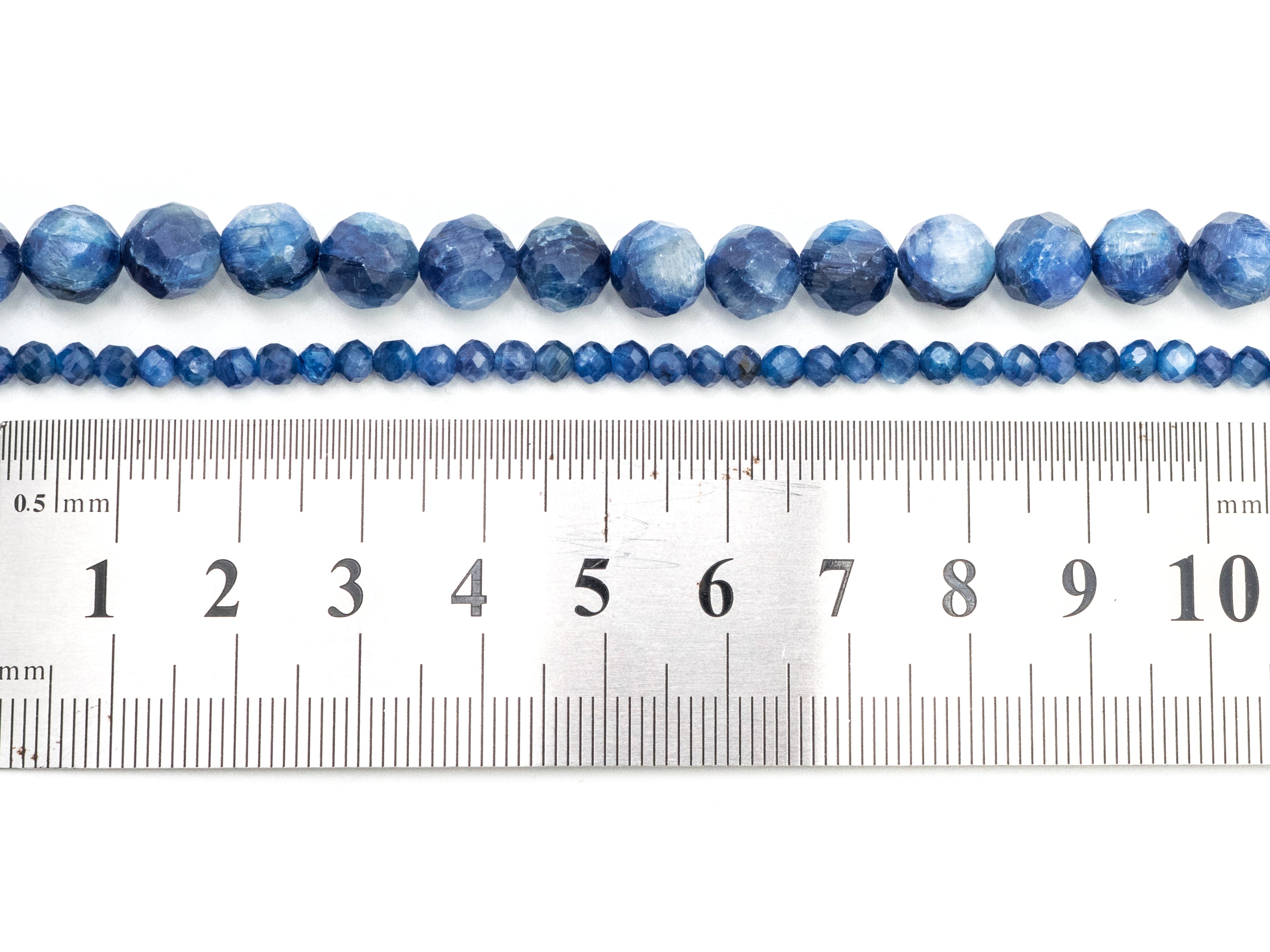 Top Quality Faceted Natural Kyanite Round Beads 4/5mm Gemstones Beads,Natural Kyanite  Beads,15.5" Full Strand,SKU#U113