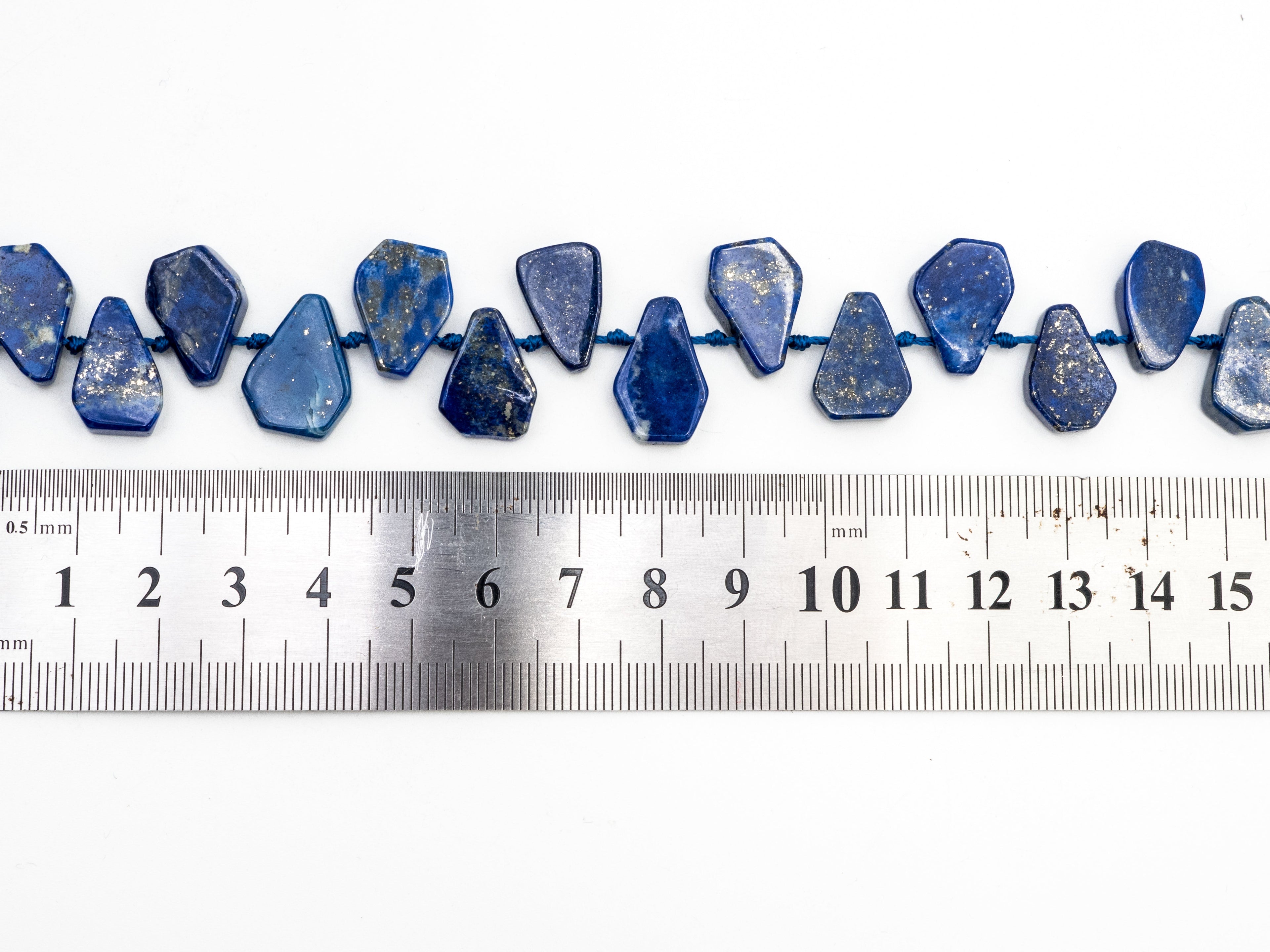 Quality Natural Lapis beads,15-19mm,Heart Shape/ Teardrop Shape Top drill Gemstone Beads, 15-16inch strand, SKU#U161
