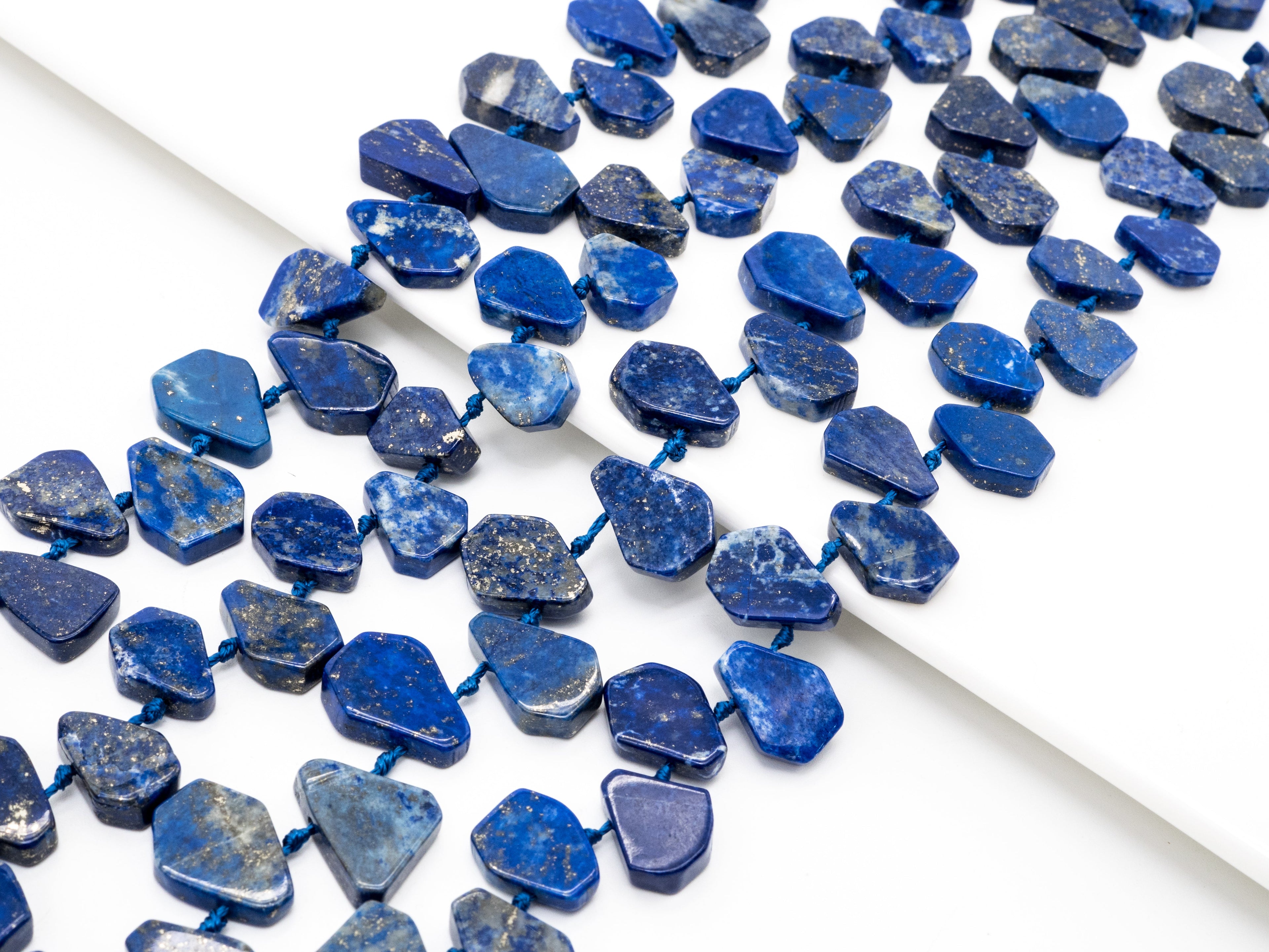 Quality Natural Lapis beads,15-19mm,Heart Shape/ Teardrop Shape Top drill Gemstone Beads, 15-16inch strand, SKU#U161