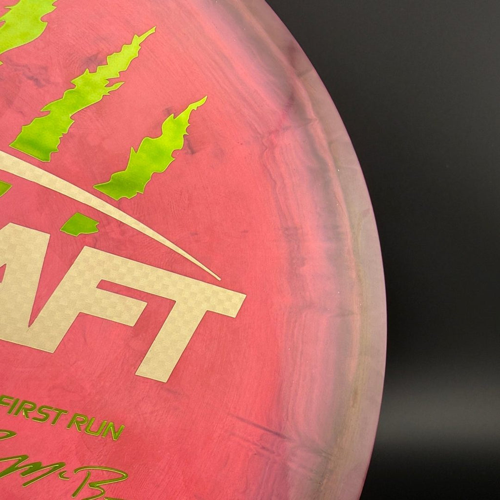 Swirly ESP Buzzz (First Run) - Paul McBeth 4x Claws - Pink Smoke