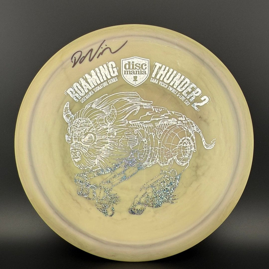 Swirly S-Line CD2 - Roaming Thunder 2 - Dana Vicich Autographed