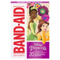 Band-Aid Disney Princess Kids Bandages, Assorted Sizes (20 ct)