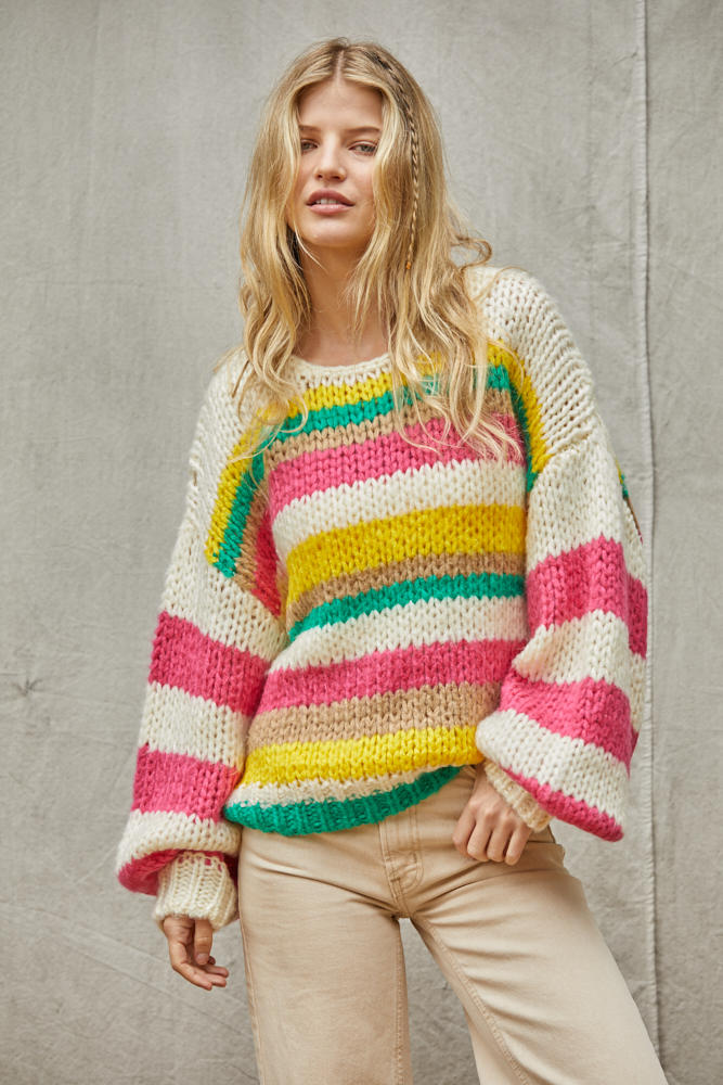 Pull rayé Amy