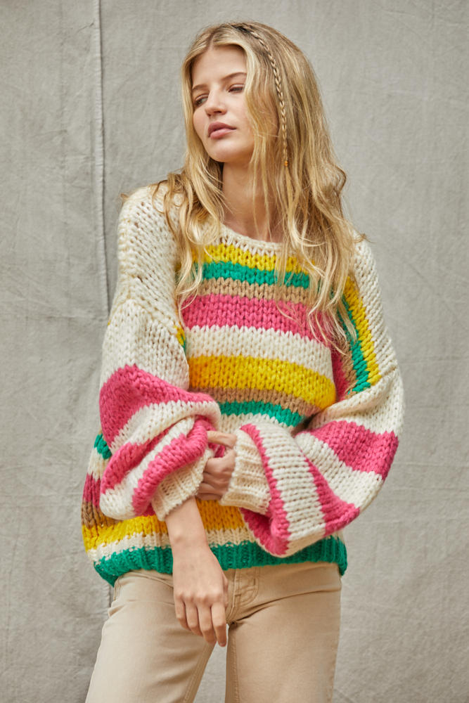 Pull rayé Amy