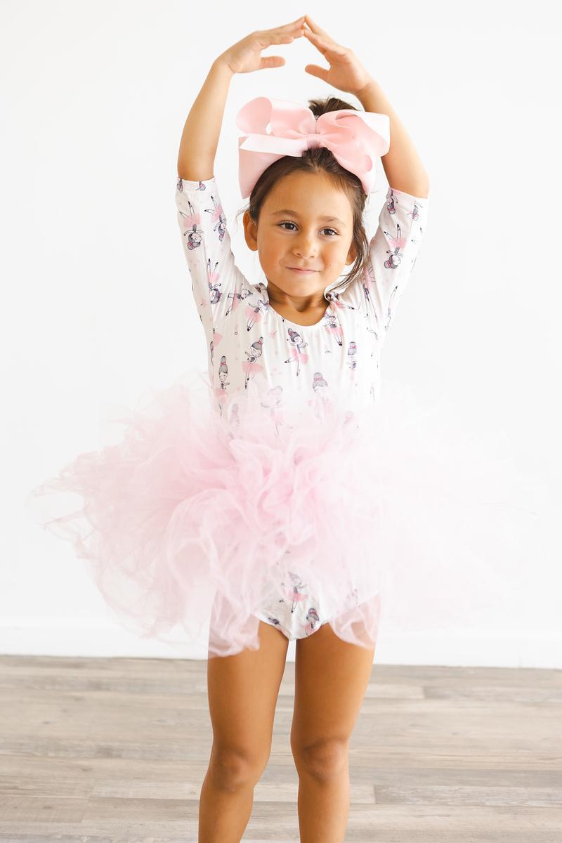 Justaucorps tutu 3/4 ballerine
