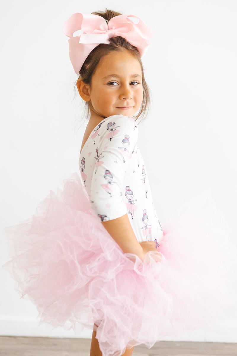 Justaucorps tutu 3/4 ballerine