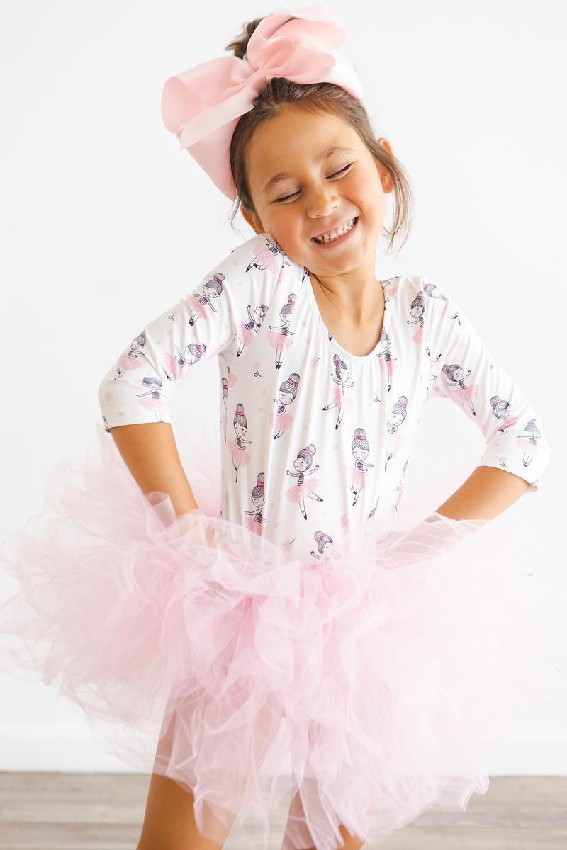 Justaucorps tutu 3/4 ballerine