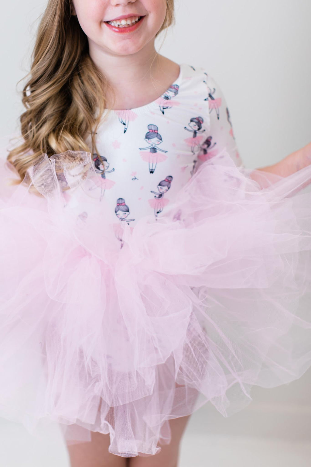 Justaucorps tutu 3/4 ballerine