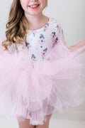 Justaucorps tutu 3/4 ballerine