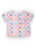 T-shirt à volants et poches "Beach Days"