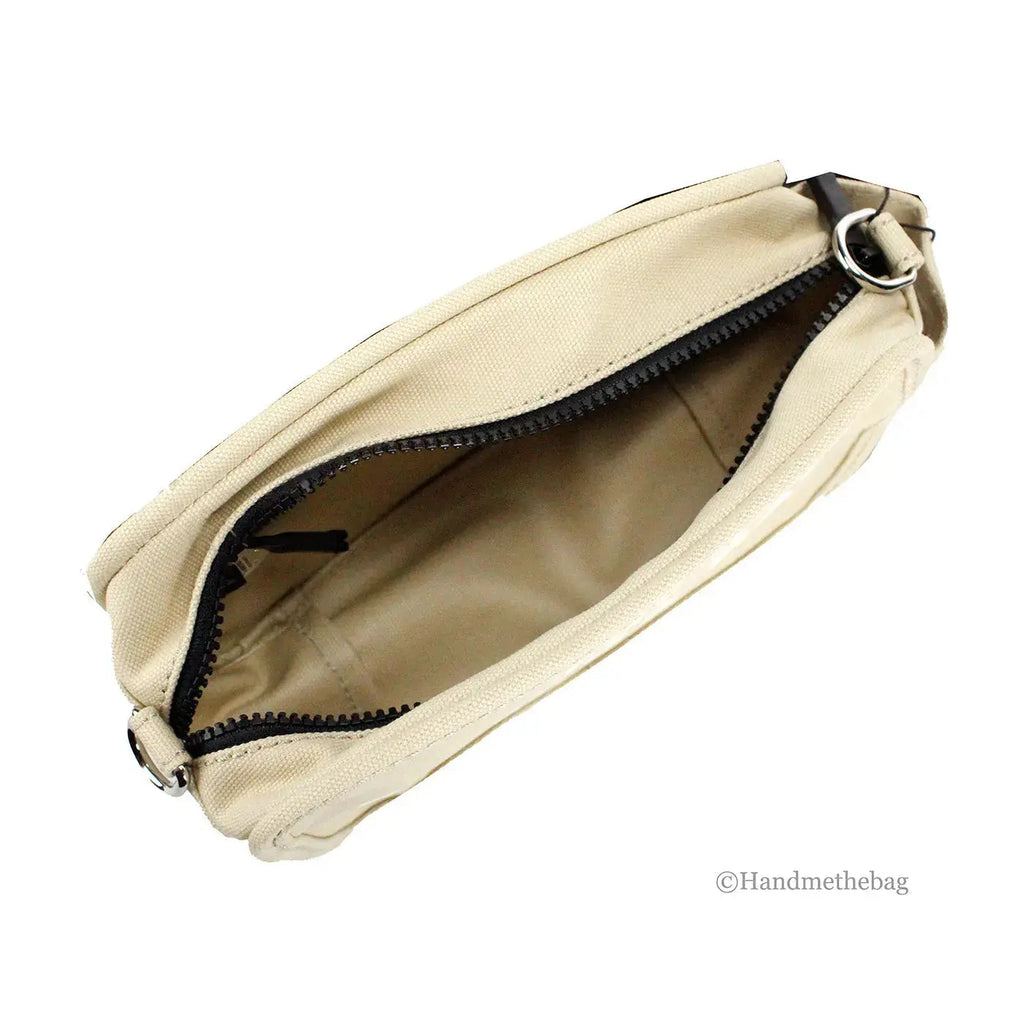 Beige Camera Bag Crossbody – Stylish Adjustable Shoulder Bag