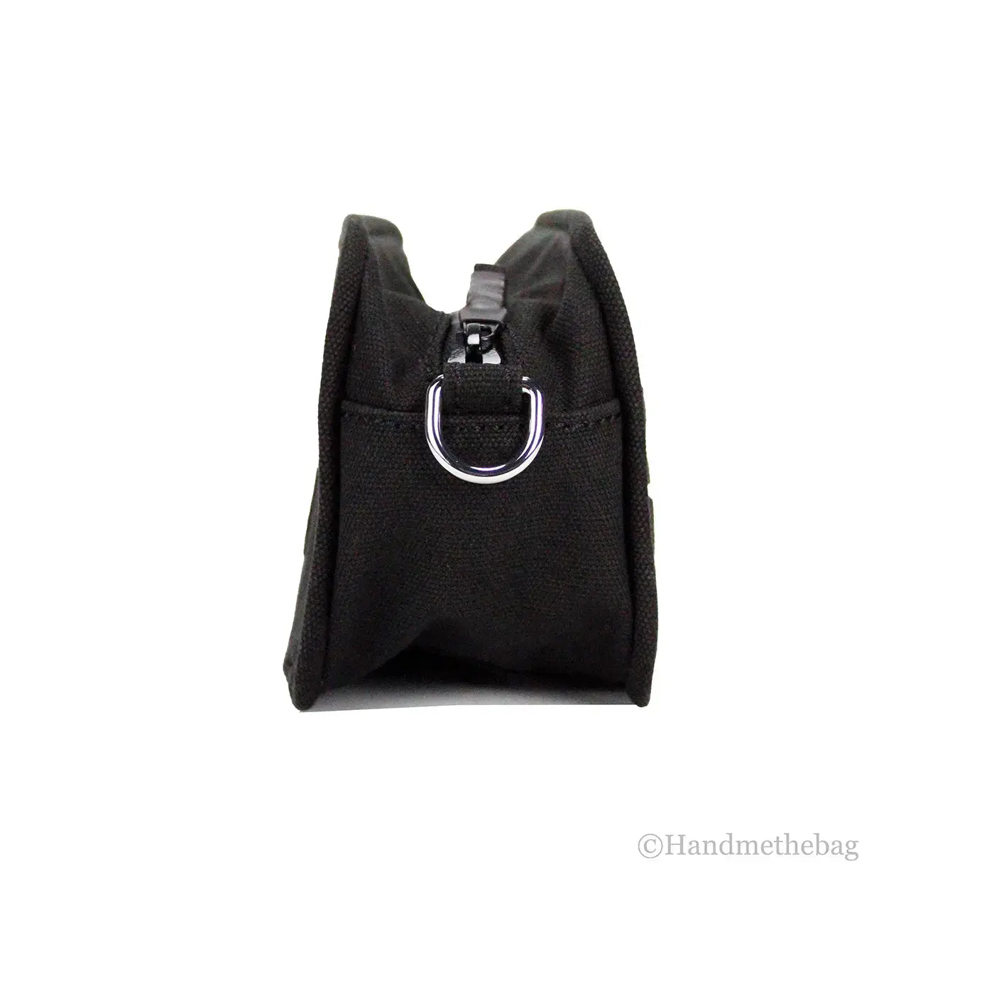 Black Camera Bag Crossbody – Compact Shoulder Bag with Adjustable Strap