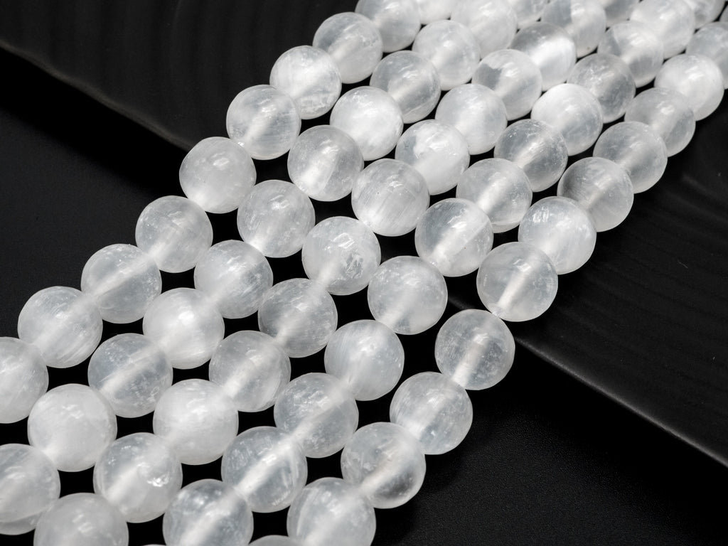 High Quality Natural Calcite beads,6/8/10/12mm Round beads, White Smooth Calcite Gemstone Beads, 16inch strand, SKU#U177
