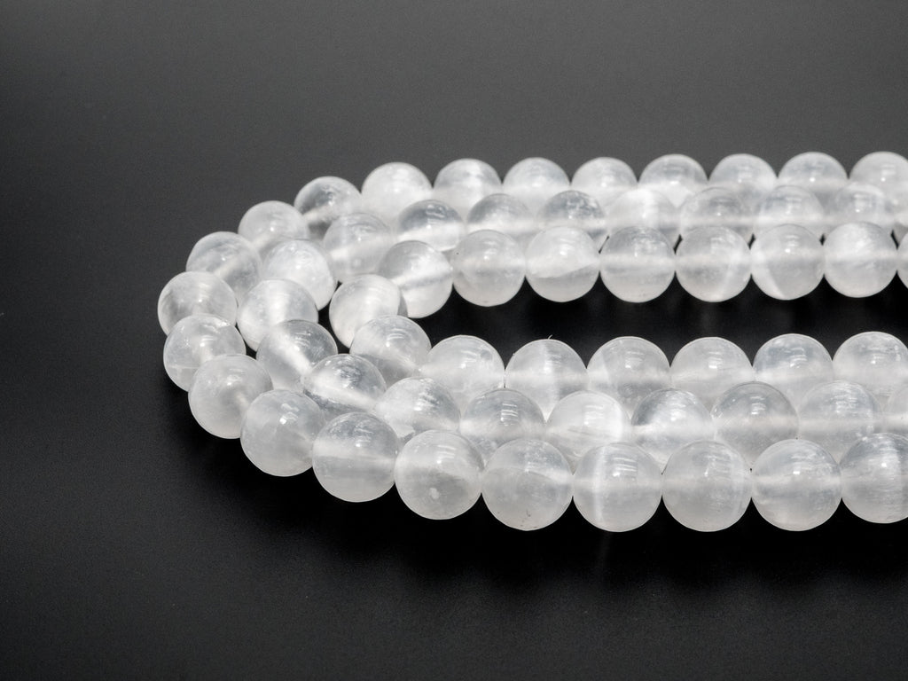 High Quality Natural Calcite beads,6/8/10/12mm Round beads, White Smooth Calcite Gemstone Beads, 16inch strand, SKU#U177