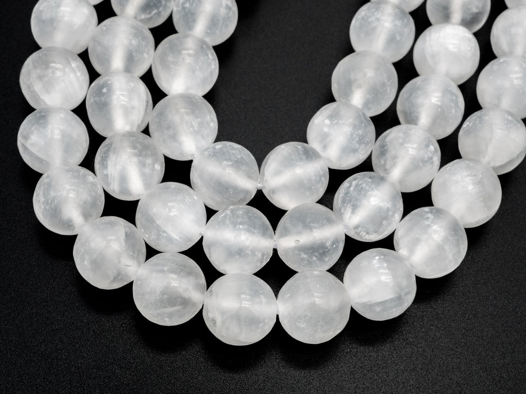 High Quality Natural Calcite beads,6/8/10/12mm Round beads, White Smooth Calcite Gemstone Beads, 16inch strand, SKU#U177