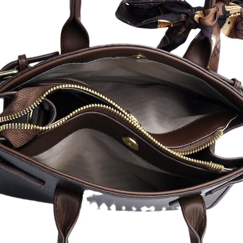 Sac à main Serpent Luxe en peau de serpent - Sac de travail élégant en cuir pour femmes stylées