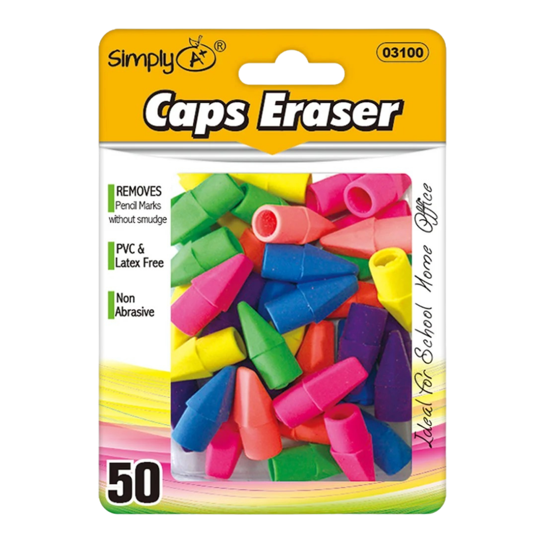 Caps Eraser paquete de 50