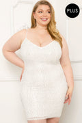 “Pearl” Rhinestone Dress