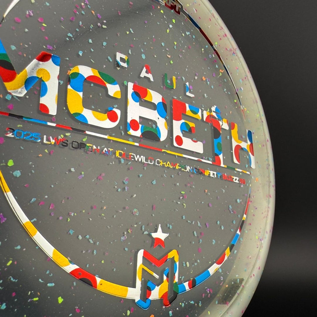 Confetti Z Buzzz SS - Paul McBeth 2025 LWS Open