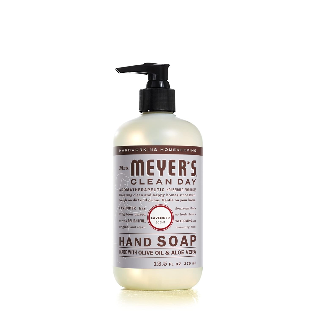 CLEAN DAY Hand Soap, Made with Essential Oils, Lavender, 12.5 Fl. Oz