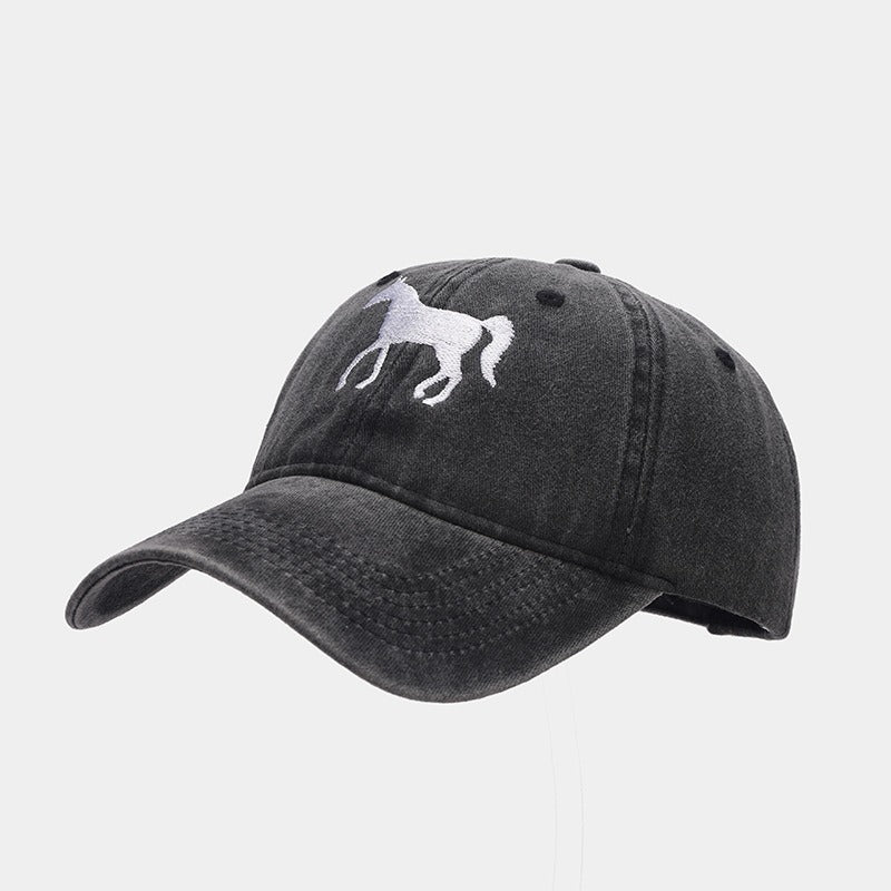 Casquette de baseball de cow-girl vieillie "Horsing Around"