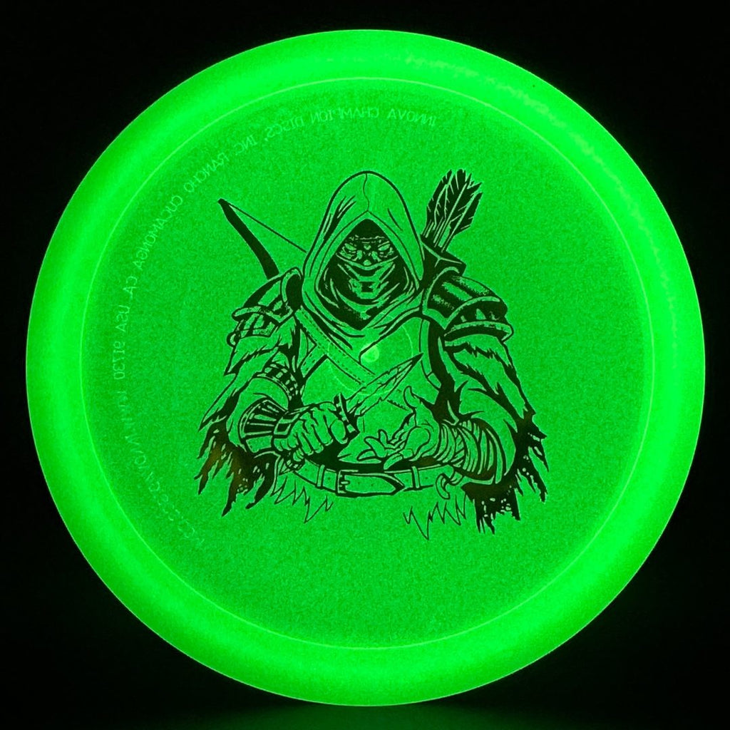Classic Glow Champion Fairway Disc - Dark Rebel