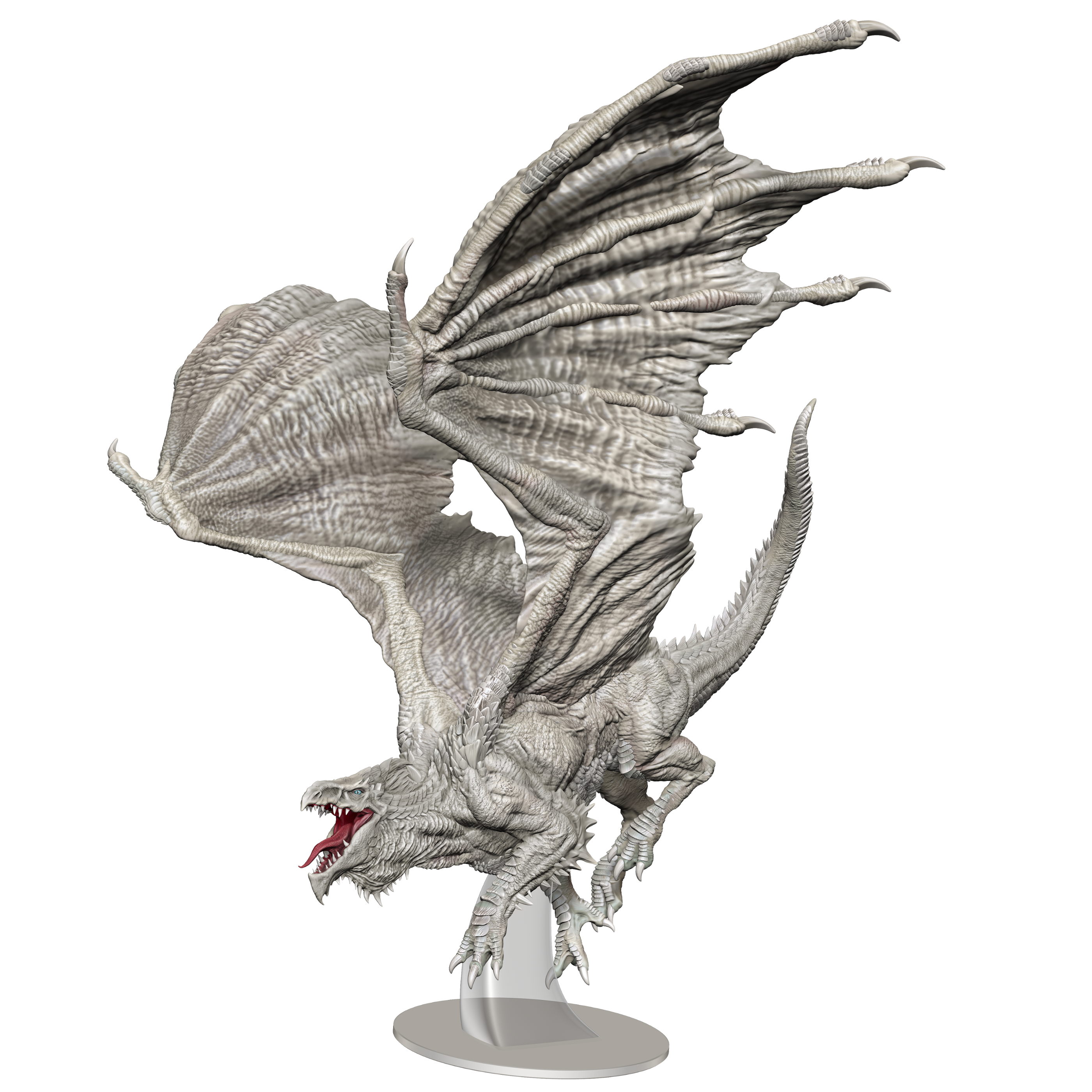 D&D: Icons of the Realms - Adult White Dragon Premium Figure