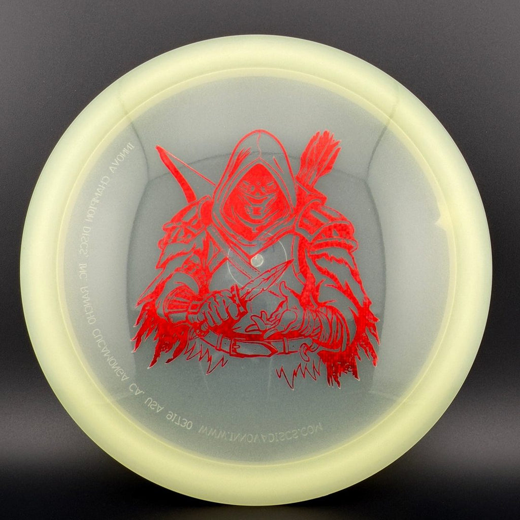 Classic Glow Champion Fairway Disc - Dark Rebel