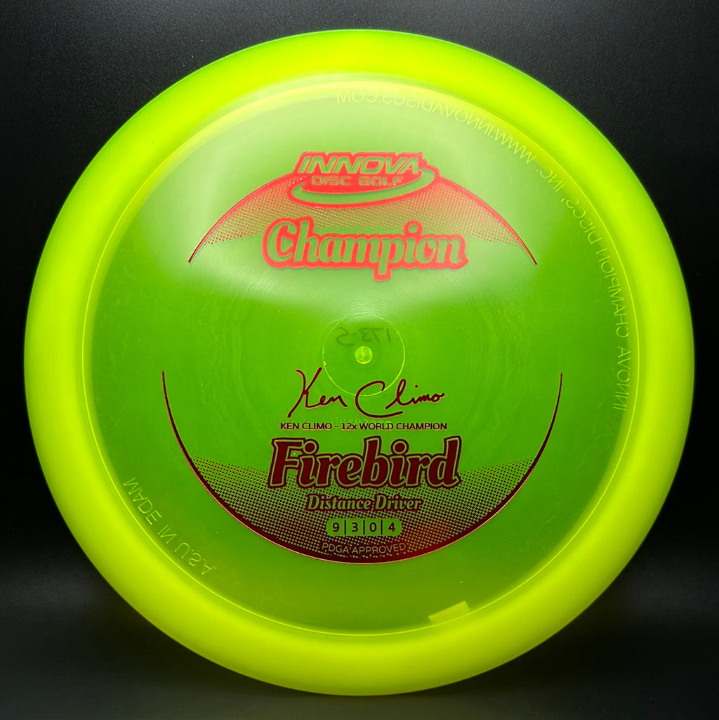 Champion Firebird - Ken Climo 12x World Champ