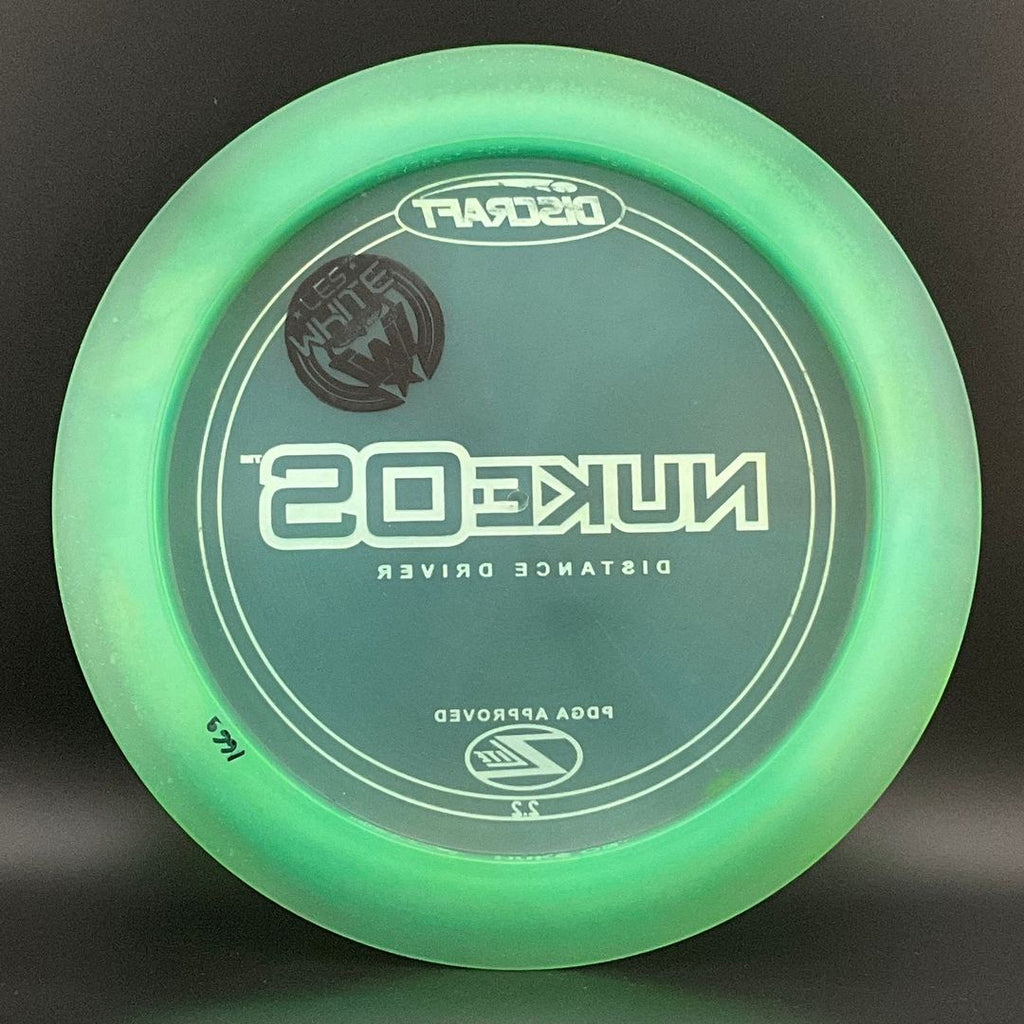 Z Lite Nuke OS *Les White Stash* - PFN! Swirly Frosted Jade!