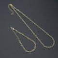 Small Link Paperclip Necklace Bracelet, sku#EF222